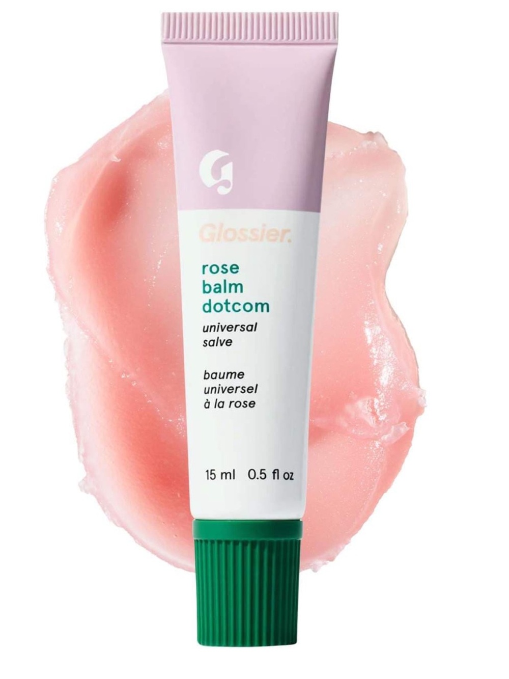Glossier Rose Balm Dotcom Universal Salve - Pink & Green
